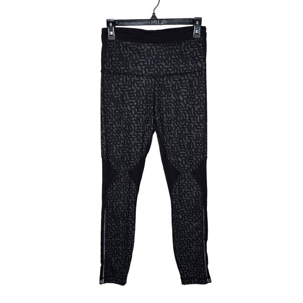 Lululemon Running In The City 7/8 Tight Full-On Luxtreme Heathered Net Pop 6